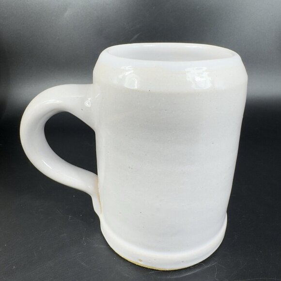 Vintage West Germany Stoneware Pottery Large Coffee Mug Cup Animal Hunting Scene - Picture 5 of 12